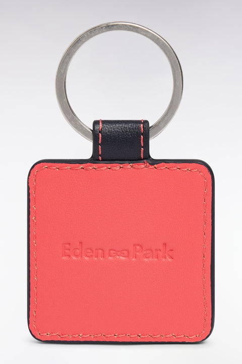 Porte-clefs en cuir corail - Image 2