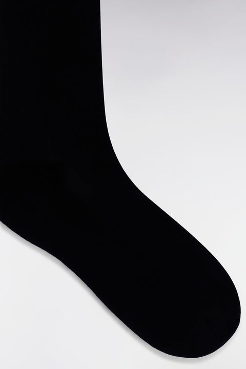 Chaussettes en coton stretch mélangé marine logo Eden Park - Image 2