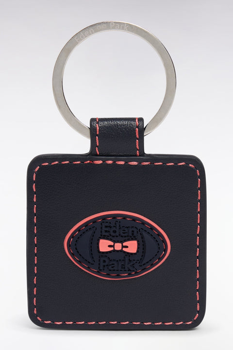 Porte-clefs en cuir corail - Image 1