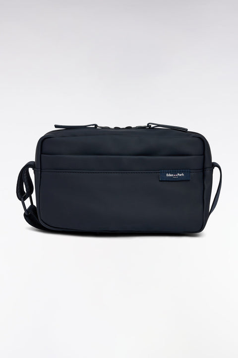 Camera bag en gomme uni marine - Image 2