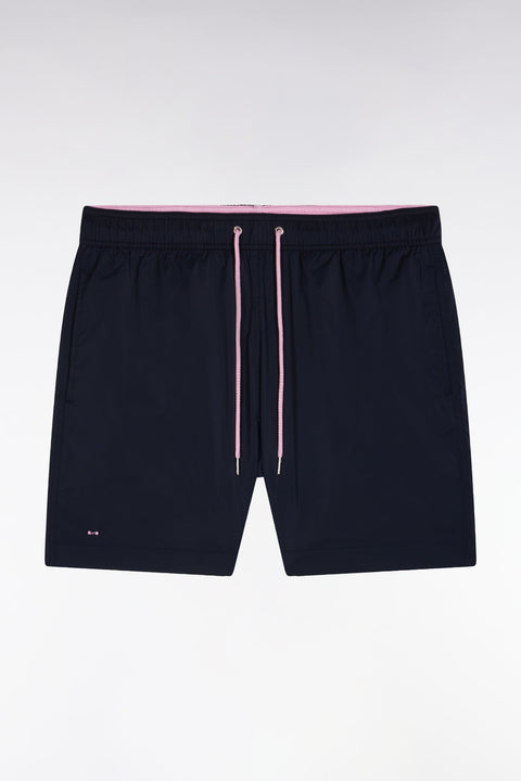 Maillot de bain uni marine - Image 2