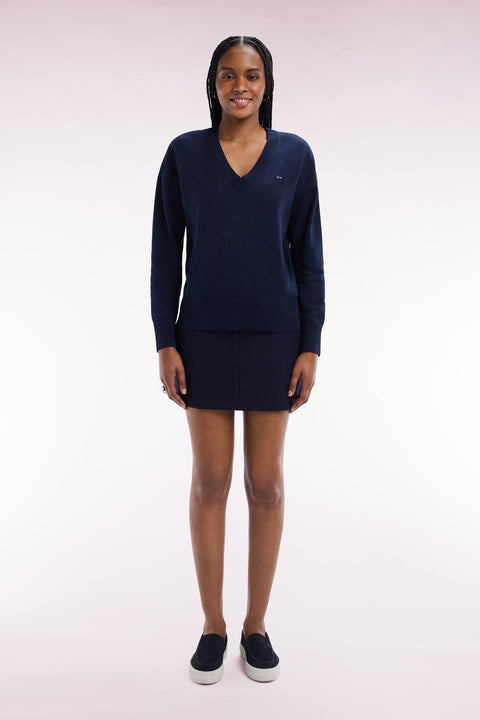 Jupe courte bleu marine - Image 3