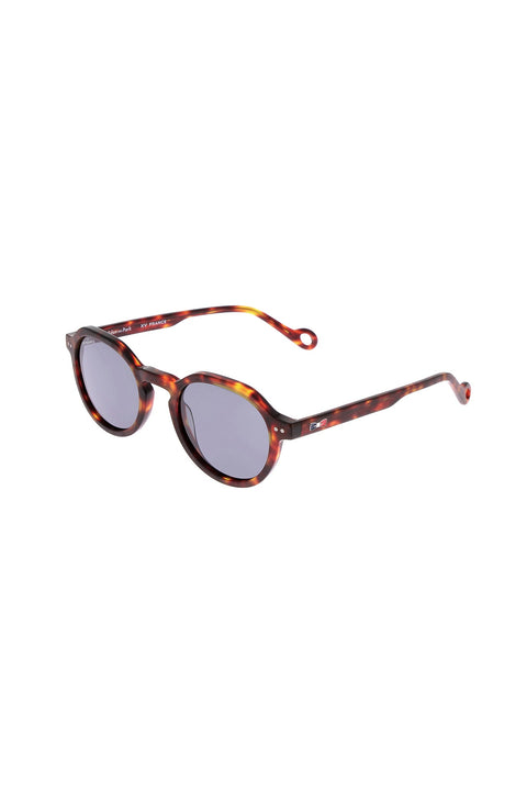 Lunettes de soleil rondes en acétate écaille marron XV de France - Image 1