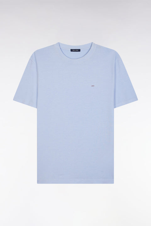 T-shirt manches courtes gris clair coupe droite - Image 2