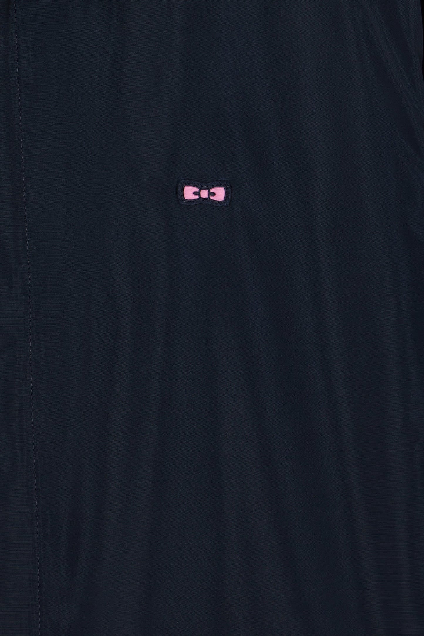 Imperméable à capuche bleu marine