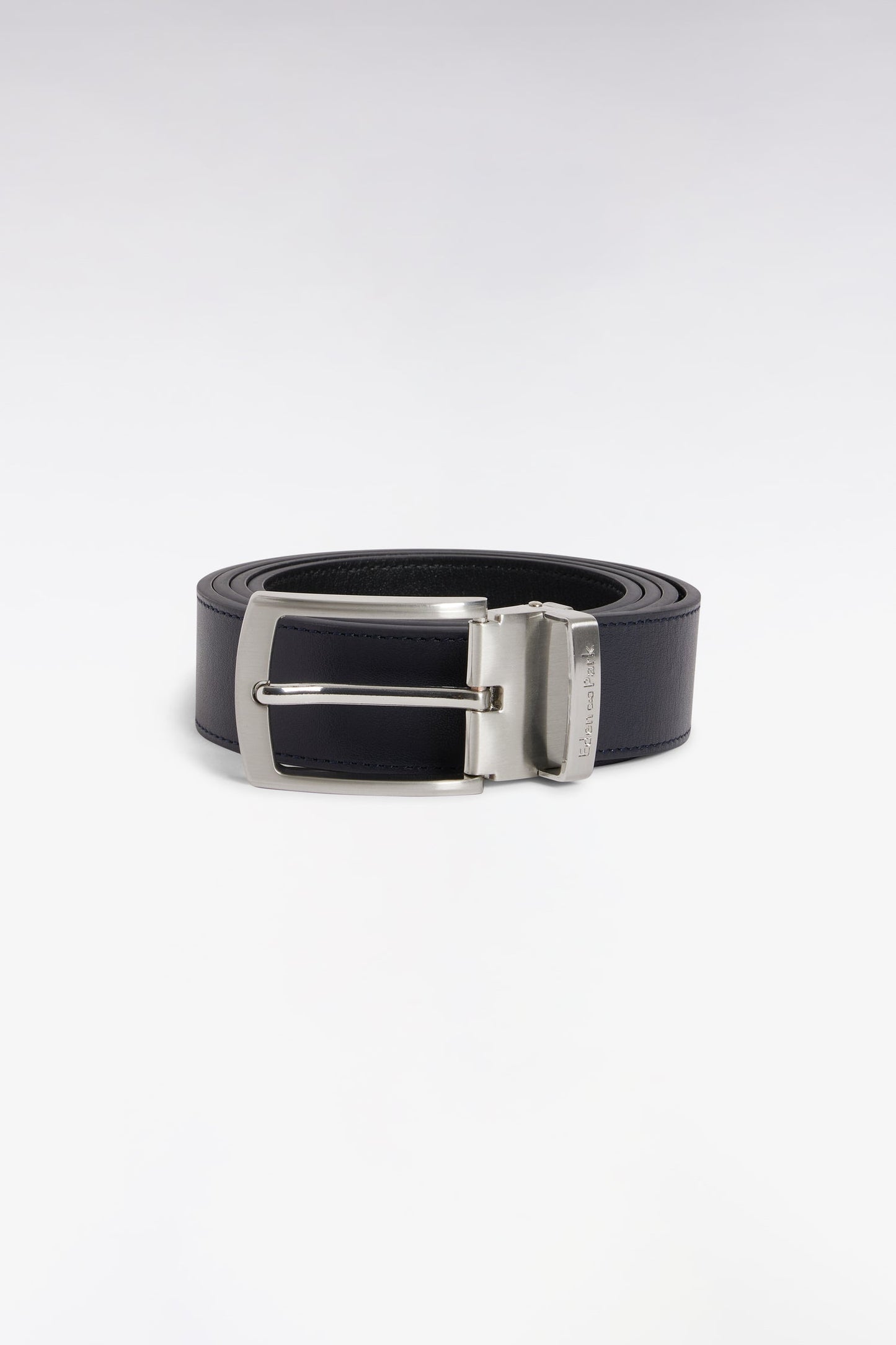 Coffret ceinture en cuir de vachette noir
