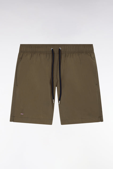 Maillot de bain uni kaki - Image 2