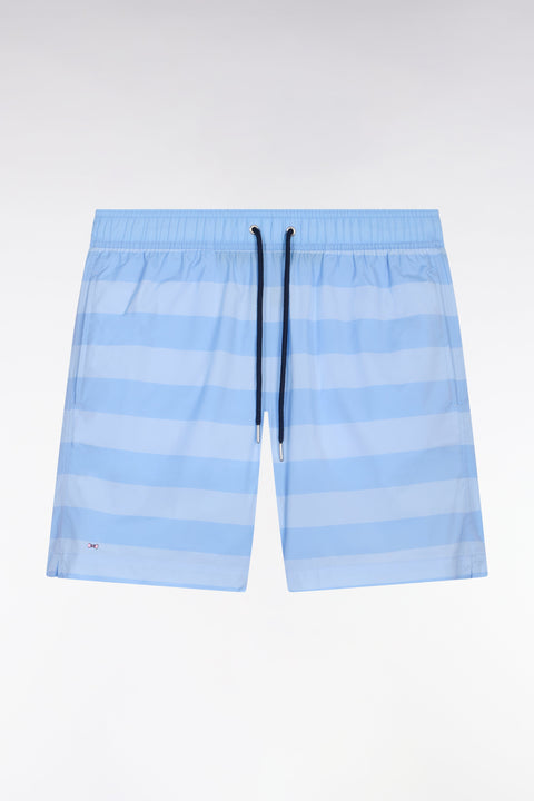 Maillot de bain à rayures bleu ciel - Image 2