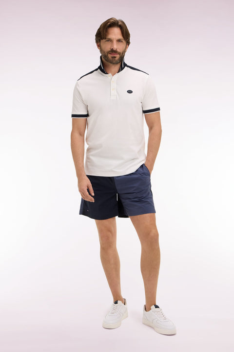 Maillot de bain bicolore marine - Image 3