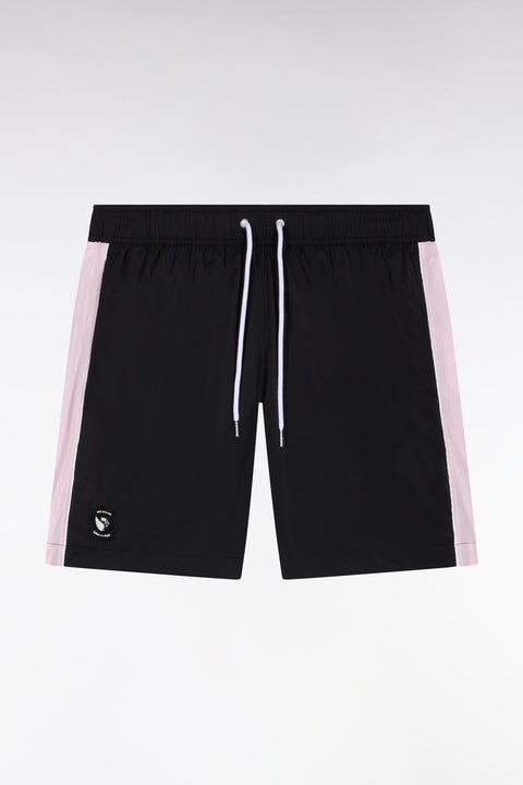 Maillot de bain Nouvelle Zélande noir et rose - Image 2