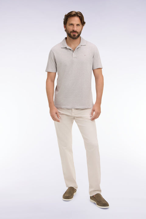 Jean en denim stretch écru coupe regular - Image 3