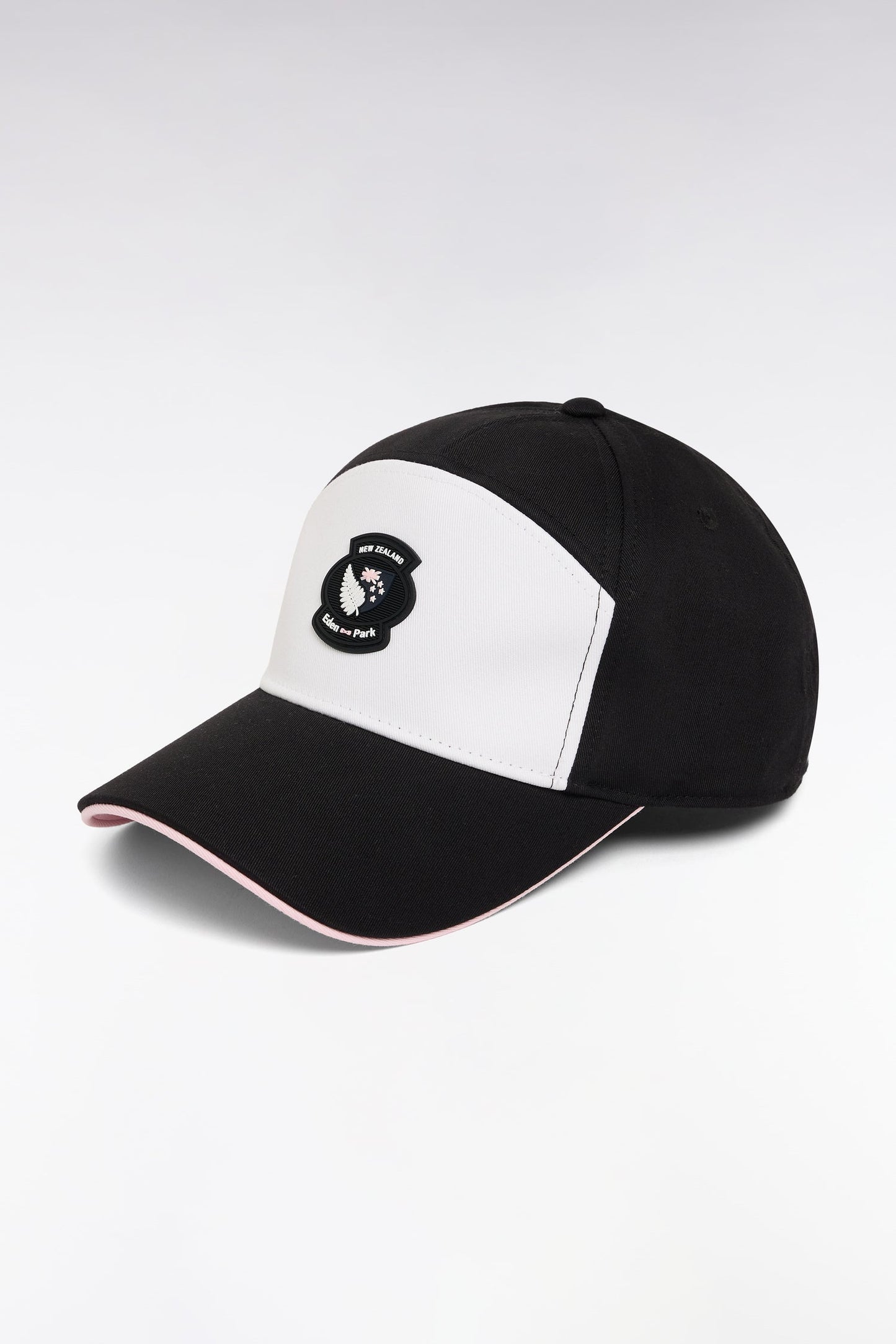 Casquette en twill de coton tricolore New Zealand