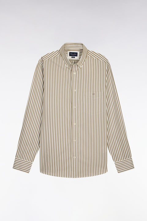 Chemise en coton ciel à rayures bâtons - Image 2
