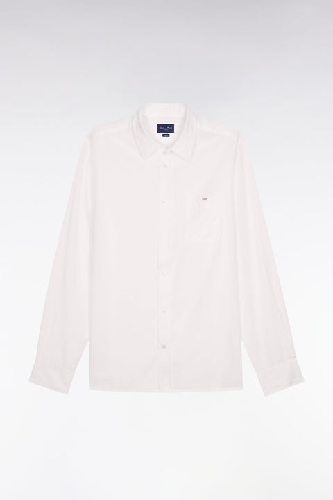 Chemise en coton blanche coupe regular - Image 2