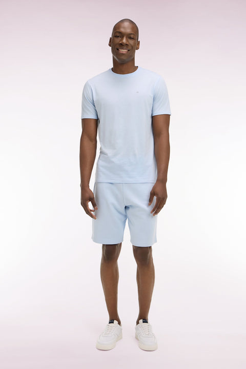Short en molleton coton ciel - Image 3