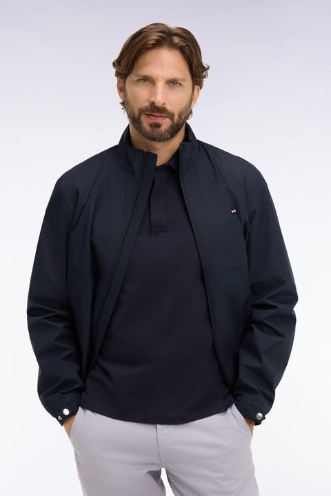 Coupe-vent en nylon marine - Image 3
