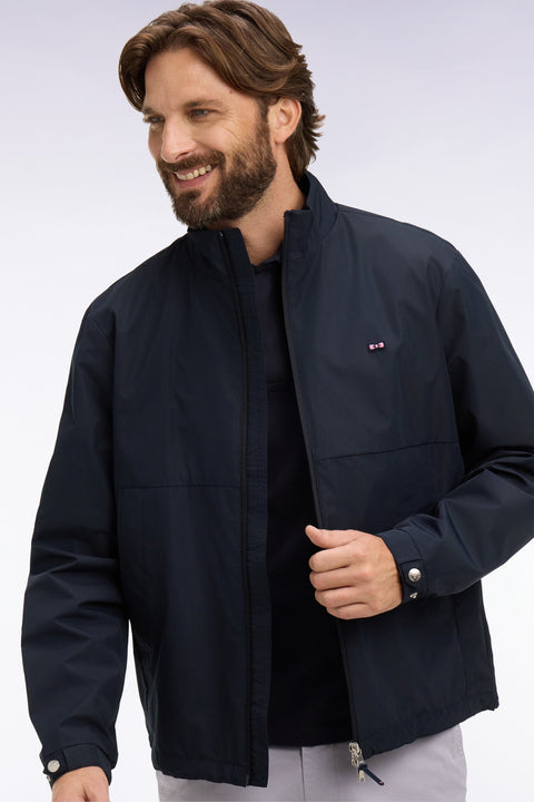 Coupe-vent en nylon marine - Image 1