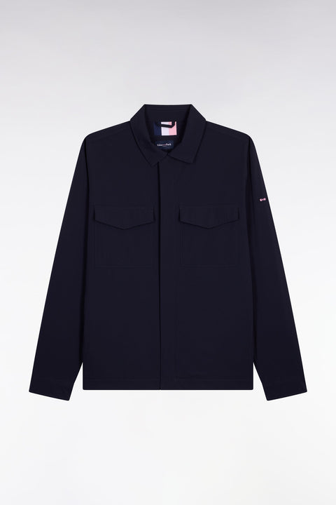 Surchemise en nylon stretch marine - Image 2