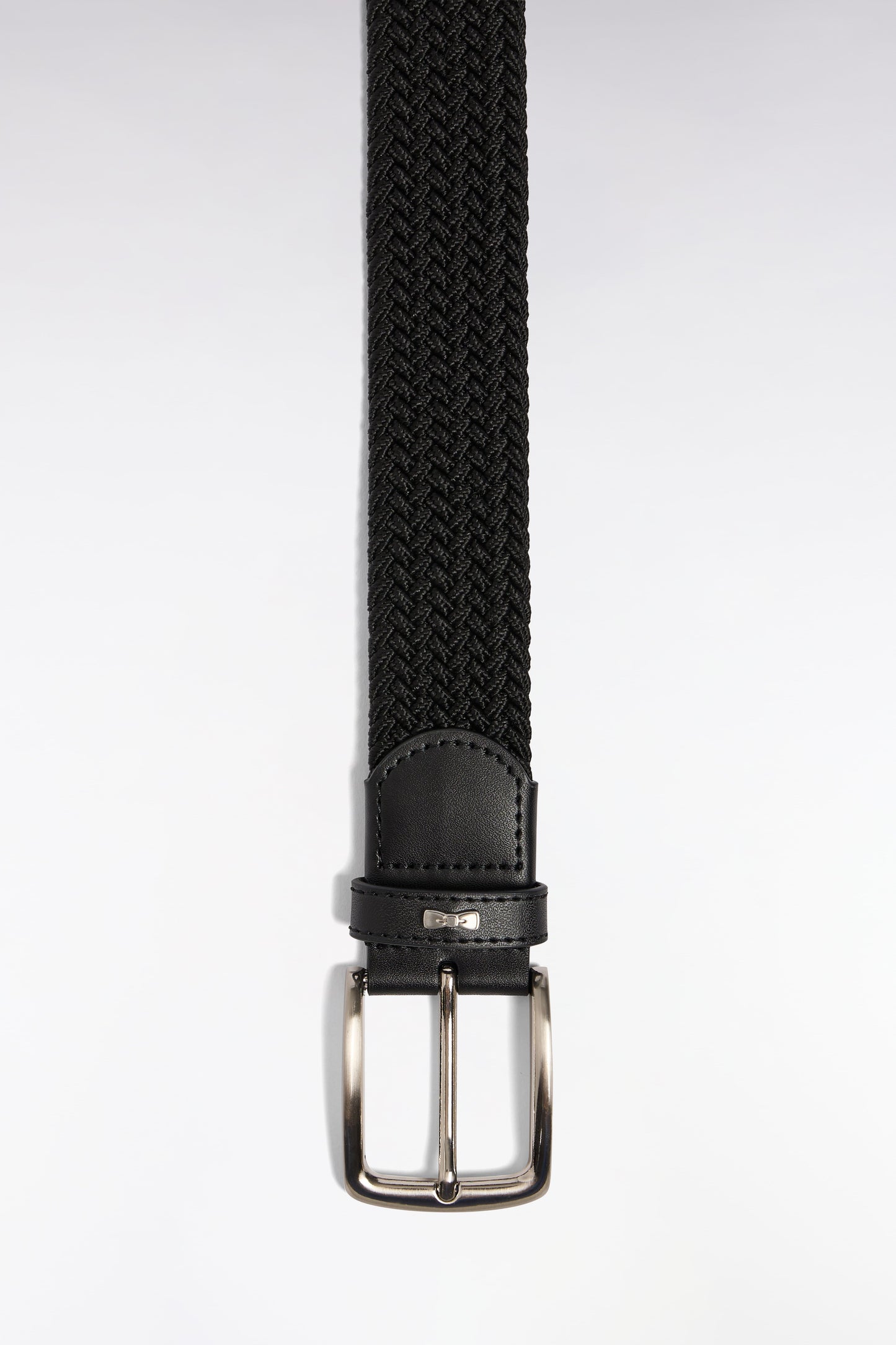 Ceinture textile élastiquée noir