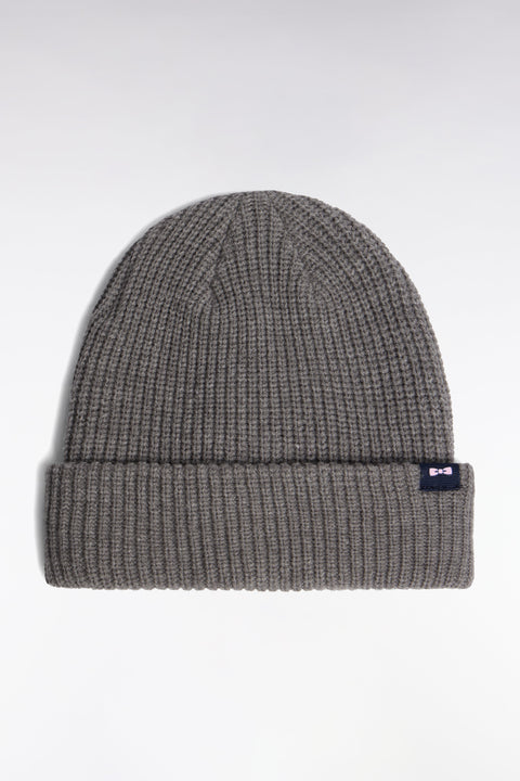 Bonnet en coton mélangé gris - Image 1