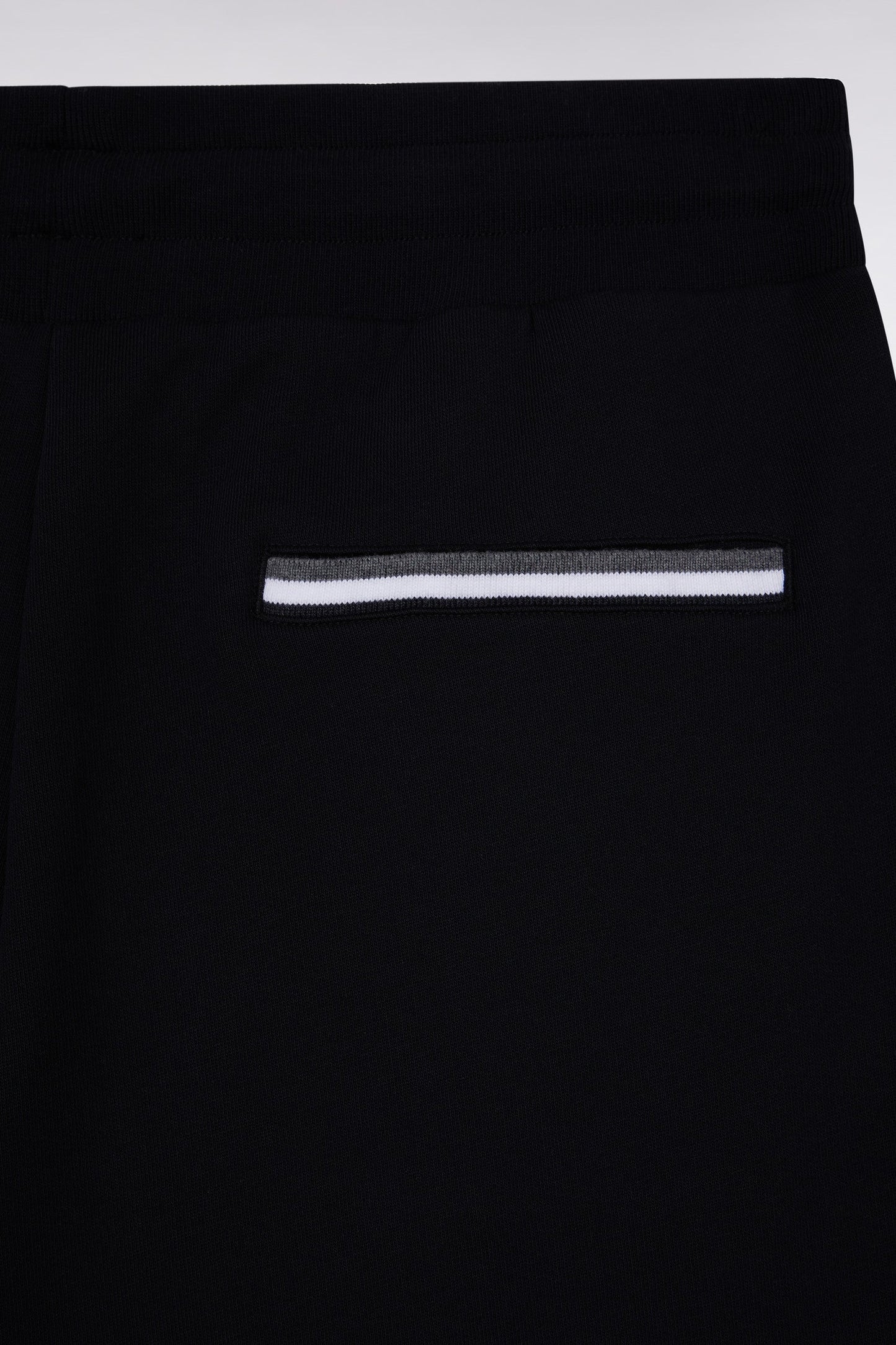 Jogging en molleton noir New Zealand coupe Relaxed