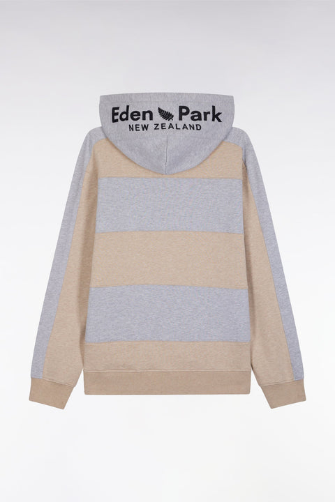 Sweatshirt en coton mélangé gris clair coupe Relaxed - Image 2