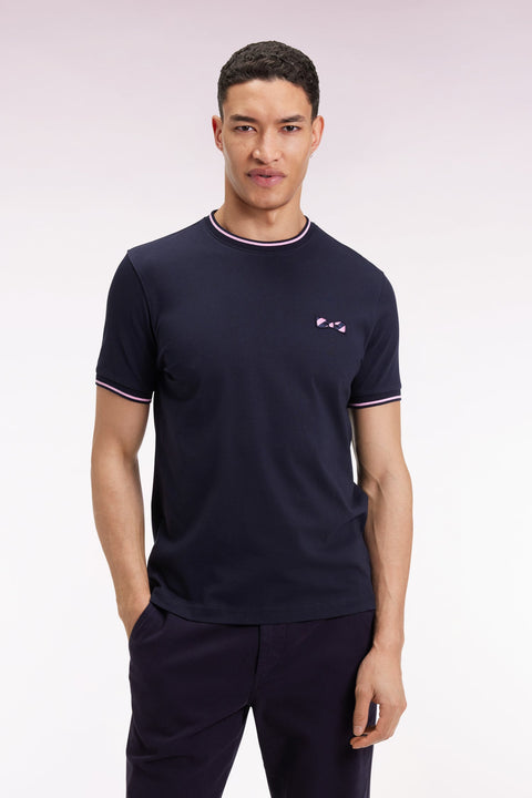 T-shirt à manches courtes en coton ciel - Image 1