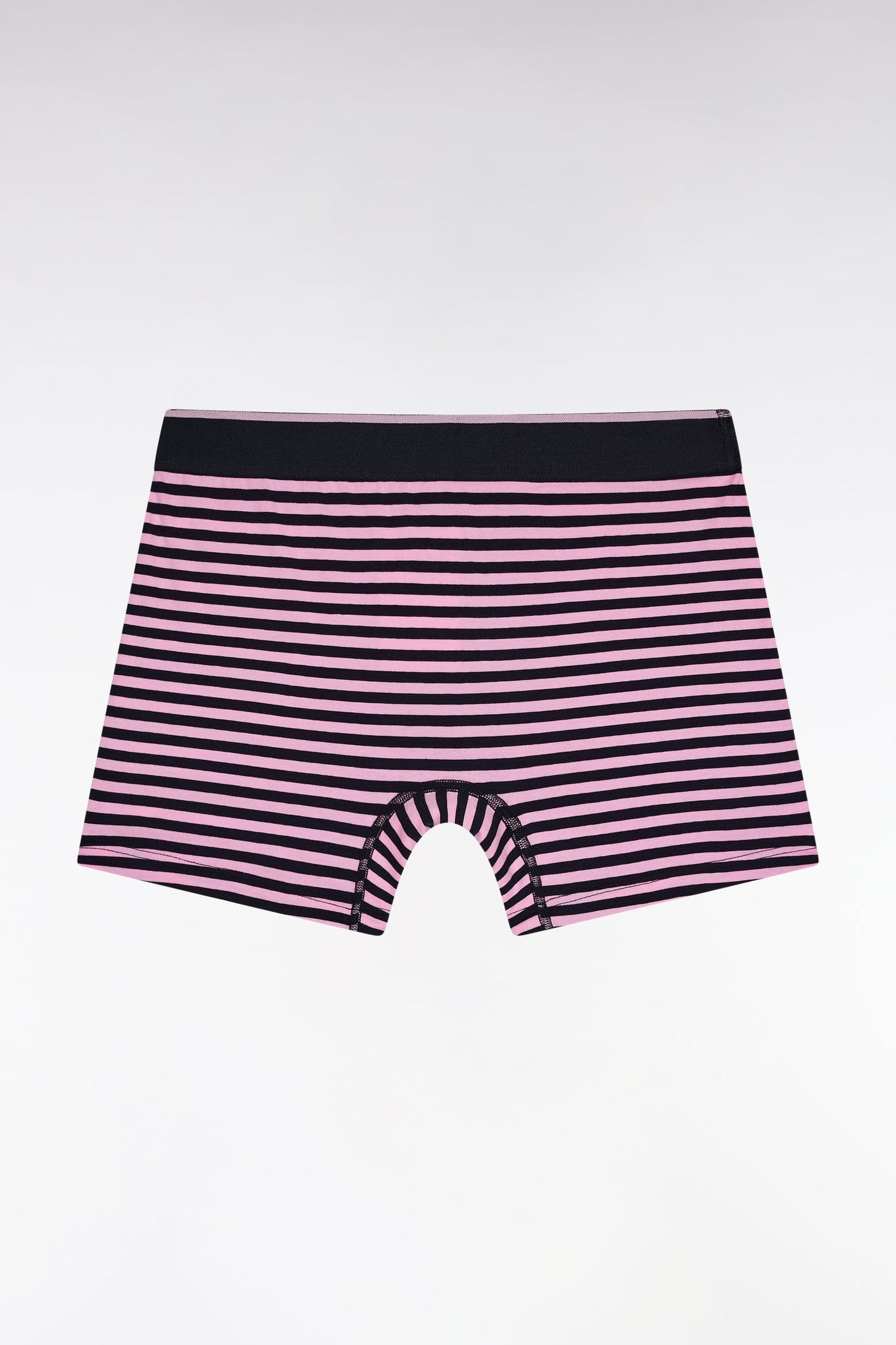 Boxer en jersey de coton rayé marine
