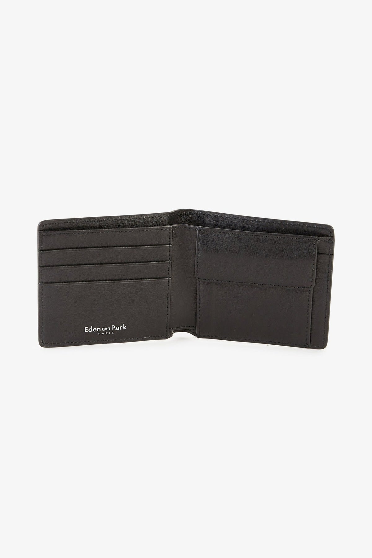 Portefeuille format italien gomme bleu foncé