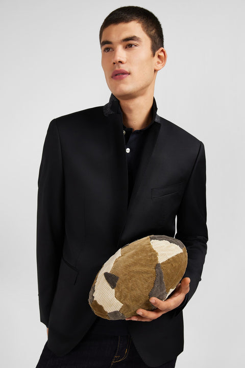 Blazer noir 100 % laine - Image 3