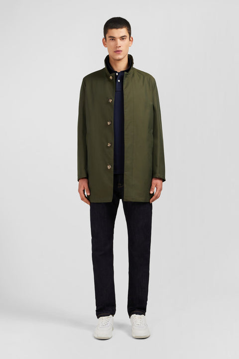 Imperméable uni kaki - Image 1