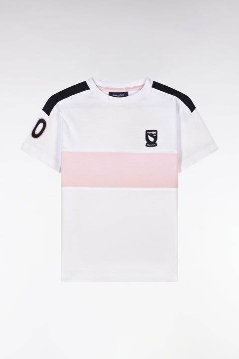 T-shirt Nouvelle Zélande en coton blanc coupe droite - Image 1