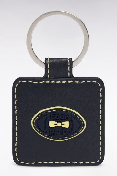 Porte-clefs en cuir jaune - Image 1