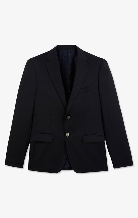 Blazer bleu marine slim fit 100 % laine - Image 2
