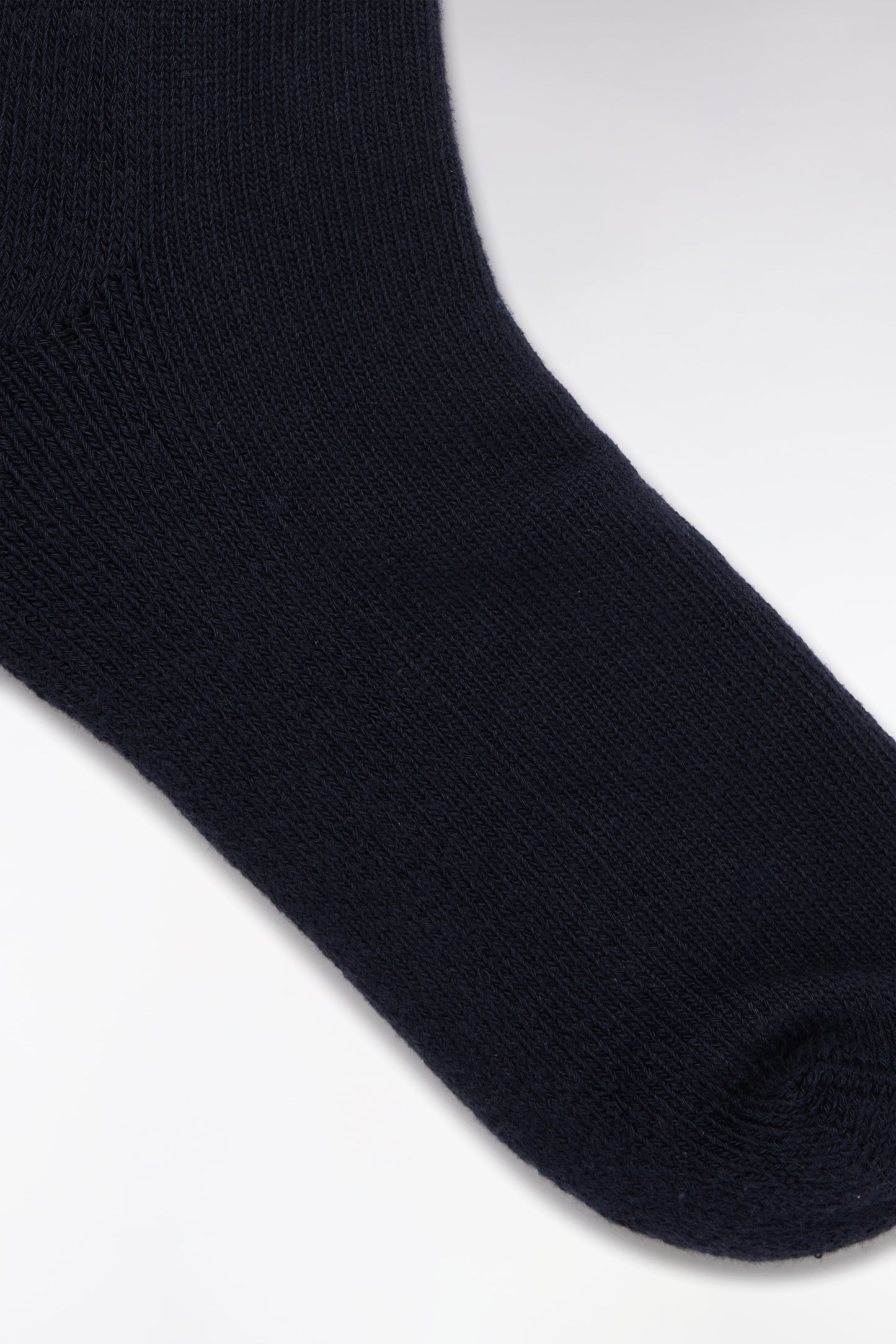 Chaussettes de rugby montantes cerclées roses et marine