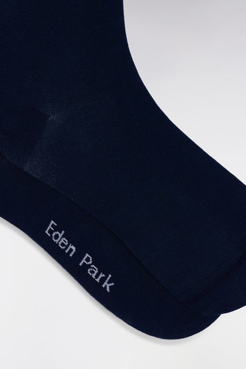 Lot de 2 paires de chaussettes bleues en coton stretch mélangé - Image 3