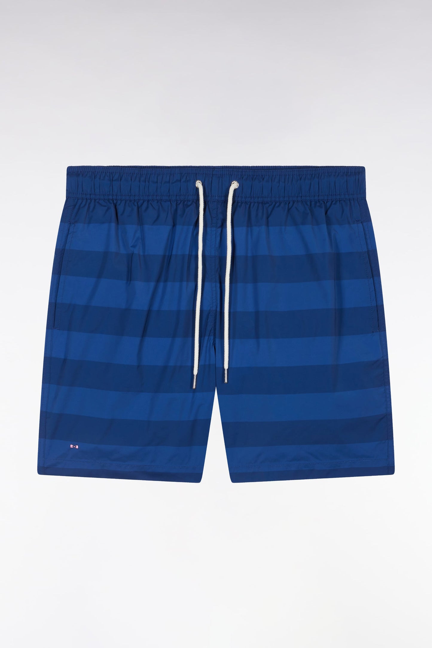 Maillot de bain cerclé bleu foncé