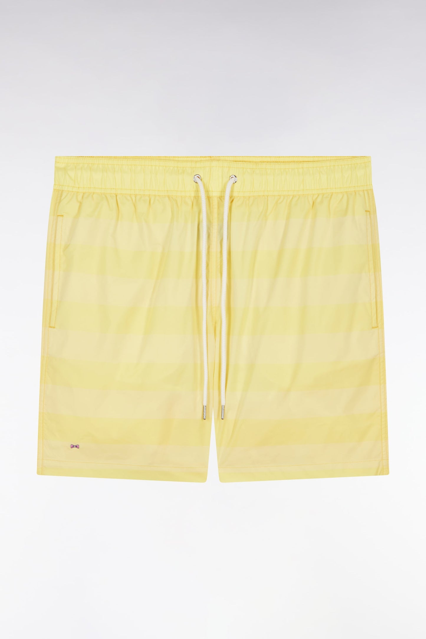 Maillot de bain cerclé jaune