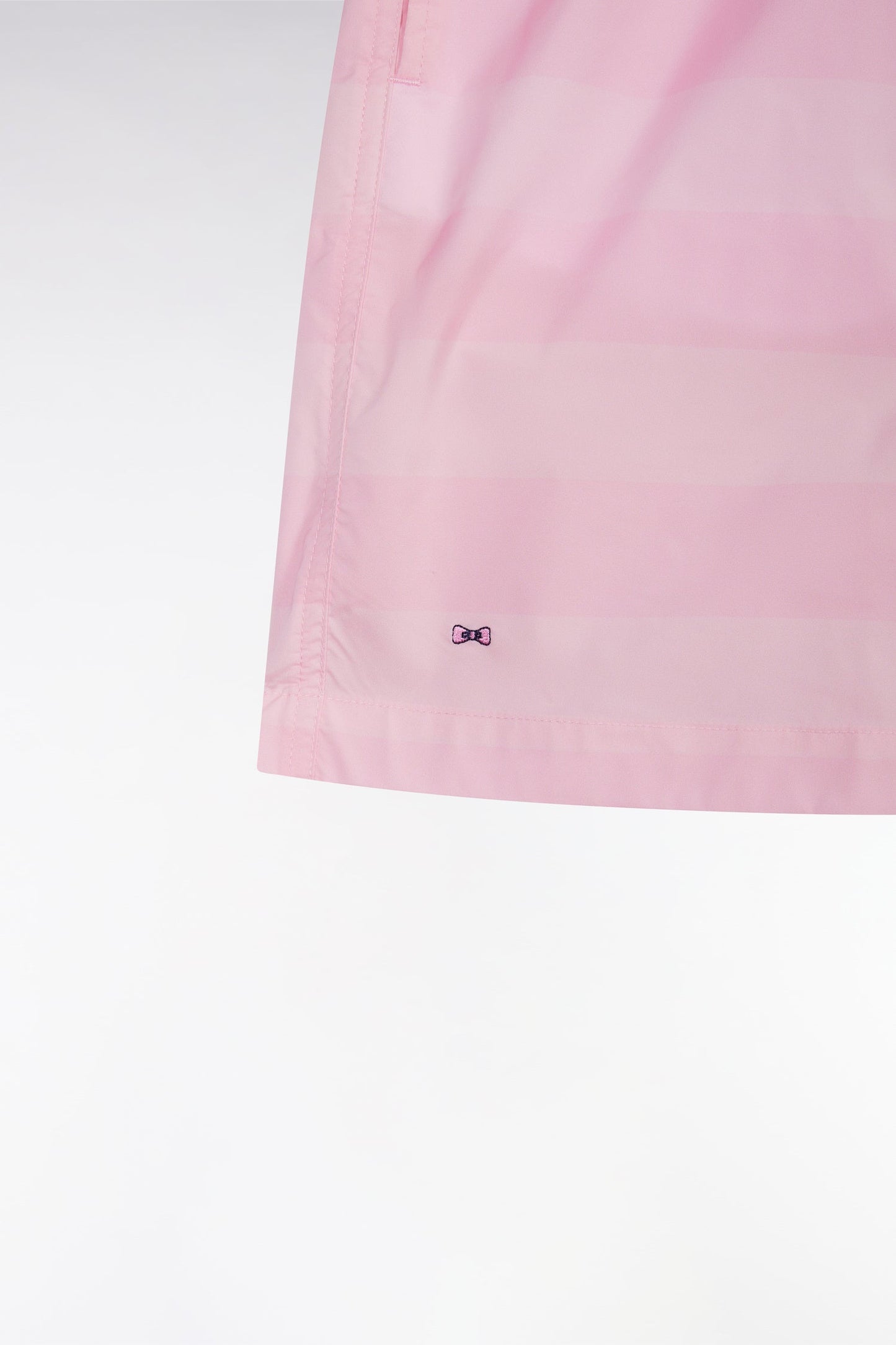 Maillot de bain cerclé rose