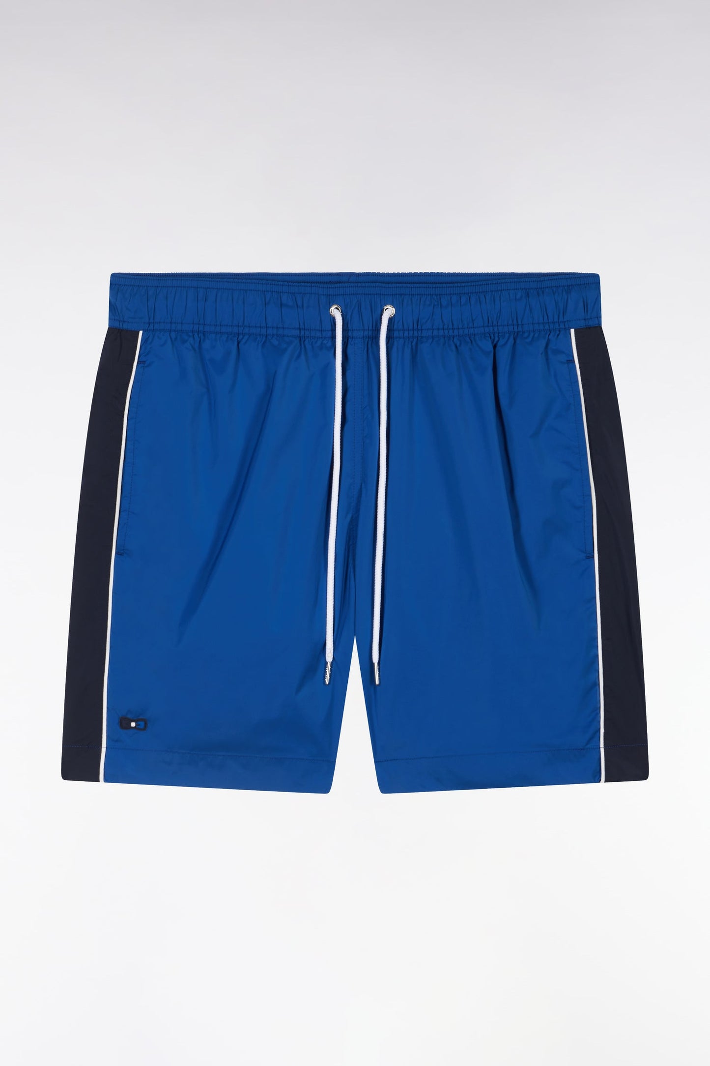 Maillot de bain tricolore marine