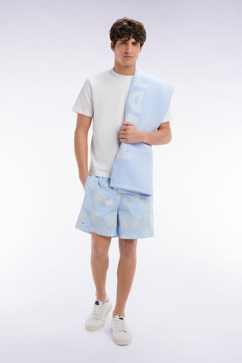 Maillot de bain ciel imprimé palmiers - Image 3