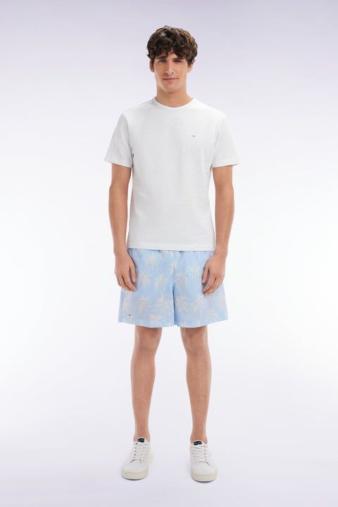 Maillot de bain ciel imprimé palmiers - Image 1