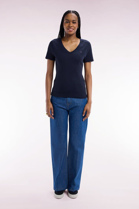 Jean 5 poche en denim brut coupe Flare - Image 3