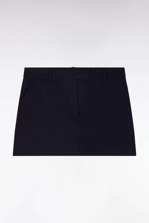 Jupe courte bleu marine - Image 2