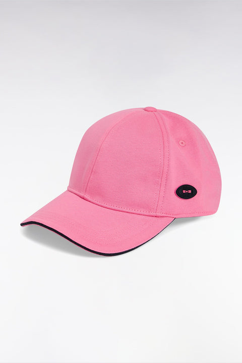 Casquette en jersey de coton rose - Image 2