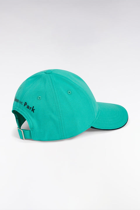 Casquette en jersey de coton vert - Image 3