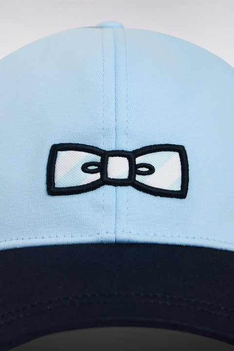 Casquette en jersey de coton ciel nœud papillon cerclé - Image 2