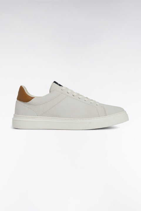 Baskets basses en cuir blanc - Image 1