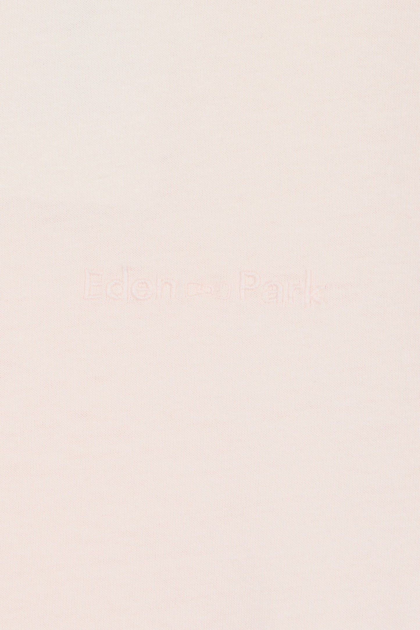 T-shirt en coton rose pâle surteint coupe décontractée