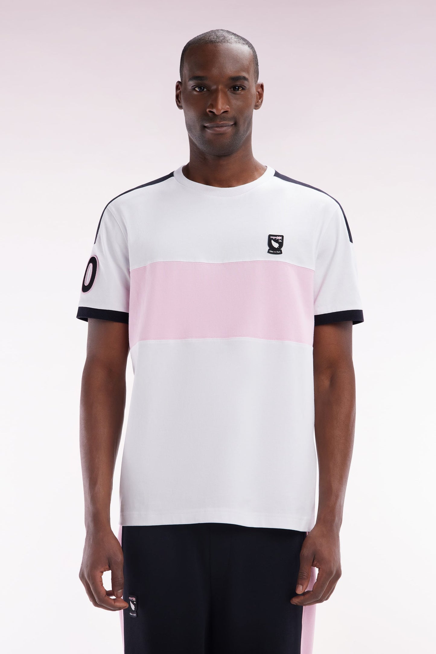 T-shirt Nouvelle Zélande en coton blanc coupe décontractée